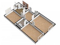 Pronájem bytu 3+1, 84 m2, Praha 5 - Smíchov, Holečkova - Foto 10