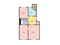 Pronájem bytu 3+1, 84 m2, Praha 5 - Smíchov, Holečkova - Foto 2