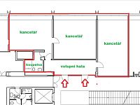 Pronájem tří kanceláří 114 m2 ulice Sokolovská, Praha 9 - Foto 3
