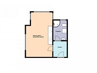 Pronájem bytu 1+kk, 20 m2, Praha 4 - Podolí, ul. Pravá. - Foto 4