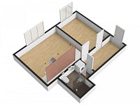Pronájem bytu 2+kk, 48 m2, Praha 3 - Žižkov, ul. Jeseniova. - Foto 11