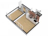 Pronájem bytu 2+kk, 48 m2, Praha 3 - Žižkov, ul. Jeseniova. - Foto 17