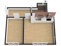Pronájem bytu 2+kk, 48 m2, Praha 3 - Žižkov, ul. Jeseniova. - Foto 15