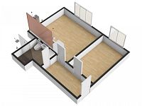 Pronájem bytu 2+kk, 48 m2, Praha 3 - Žižkov, ul. Jeseniova. - Foto 17
