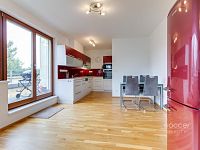 Pronájem krásného bytu 3+kk/terasa/balkon/2x GS, 89/66/10 m2, ul. Harlacherova, Praha 10 - Záběhlice