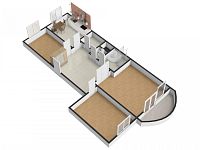 Pronájem bytu 3+1/B, 88 m2, Praha 5 - Smíchov, ul. Na Hřebenkách. - Foto 17