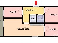 Pronájem bytu 4+kk/L/komora, 65 m² + lodžie 7 m², Praha 4 – Krč, Horáčkova ulice. - Foto 4