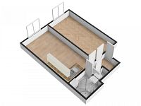 Pronájem bytu 2+kk, 48 m2, Praha 4 - Nusle, ul. K Podjezdu. - Foto 10