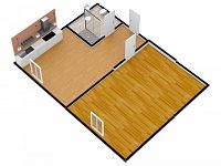 Pronájem velmi pěkného bytu 1+1/sklep, 34 m2, ul. Josefa Mánesa, Nymburk.  - Foto 3