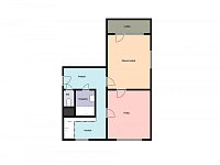 Pronájem bytu 2+1/B/S, 53 m2, Praha 3 - Žižkov, ul. Pod Lipami. - Foto 4