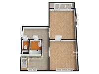 Pronájem krásného bytu 2+1/B/S, 53 m2, Praha 3 - Žižkov, Pod Lipami - Foto 18