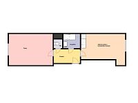 Pronájem bytu 2+kk, 50 m2, Praha 9 - Vysočany, ul. Čerpadlová. - Foto 4