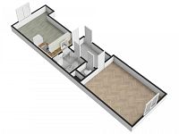 Pronájem bytu 2+kk, 50 m2, Praha 9 - Vysočany, ul. Čerpadlová. - Foto 11