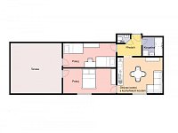 Prodej bytu 3+kk/T/S/PS, 62 m2, Janov nad Nisou, Hraničná - Foto 4