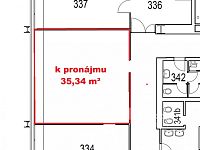 Pronájem kanceláře 35,34 m2 ulice Sokolovská - Foto 3