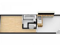 Pronájem pěkného bytu 2+kk 33 m2 + lodžie 3 m2 v centru Neveklova, okres Benešov. - Foto 6