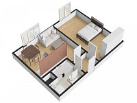Pronájem bytu 2+kk, 45m2, Praha 4 - Modřany, ul. Pískařská. - Foto 13