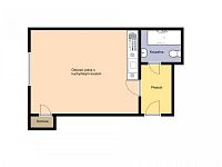 Prodej bytu 1+kk, 36 m2, Praha 9 - Libeň, Čerpadlová