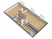 Pronájem bytu 2+kk, 71 m2, Praha 3 - Žižkov, ul. Jeseniova. - Foto 16