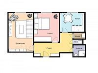 Prodej slunného bytu 2+1 (59 m²) u parku, možnost podnájmu – Praha 10, Vršovice - Foto 4