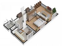 Prodej slunného bytu 2+1 (59 m²) u parku, možnost podnájmu – Praha 10, Vršovice - Foto 6