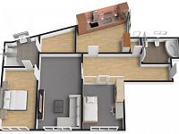 Pronájem bytu 3+1 + hala + šatna + 2x koupelna (celkem 97 m²) na Václavském náměstí - Foto 8