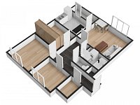 Pronájem bytu 3+1/L/S, 72 m2, Praha 4 - Háje, ul. Anežky Malé - Foto 12