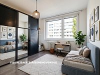 Pronájem bytu 3+1 (77 m²) s lodžií (6 m²) a parkem ve vnitrobloku – ul. Přecechtělova, Praha 13 - Foto 14