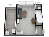 Pronájem bytu 1+kk + terasa (celkem 81,53 m2), Praha 7 - Holešovice, ulice U Uranie - Foto 4