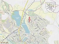 BLATNÁ, ul. Pod Vinicí - RD se zahradou - Blatná 851 mapa.jpg