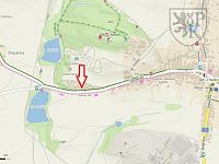 BĚLČICE - chata se zahradou - Bělčice č.e. 13 mapa.jpg