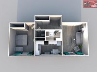 Pronájem bytu 2+kk , U Stadionu 831, Jičín - Foto 6