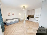 Pronájem rekonstruovaného bytu 1 + kk/B/Z, cihla, 37 m2, Praha 10 - Vršovice, ul. Vršovická.