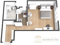 Prodej bytu 1 + kk, cihla, 35 m2, centrum, Praha 1 - Staré Město, ul. Konviktská. - Konviktská 3Da v2.jpg