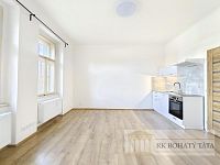 Pronájem bytu 1 + kk, metro, cihla, 25 m2, Praha 6 - Veleslavín, ul. Nad hradním potokem.