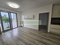 Dlouhá louka Na Zlaté stoce: Byt 3+kk s balkonem a parkovacím stáním - Pokoj s kuchyňským koutem