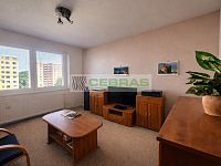 Byt 2+ kk s komorou a sklepem o výměře 39 m2, v samostatně stojícím panelovém domě ČB 2. - Hlavní pokoj - výhled