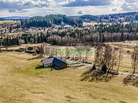 Prodej stavebního pozemku o výměře 1 990 m² v obci Přední Výtoň, Lipno - Pohled