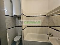 Slunný a prostorný byt 2+kk v docházkové vzdálenosti centra Českých Budějovic a zastávek MHD - Koupelna s vanou
