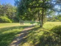 Investiční příležitost – trvalý travní porost 3 029 m² v CHKO Třeboňsko, k. ú. Břilice - Cesta kolem pozemku směrem na Spolí / Štěpánovice