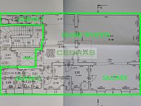 Nebytové prostory s výhledem na náměstí a výtahem, 140 m2 náměstí P. Otakara II - Půdorys S VYZNAČENÍM.jpg