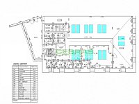 Pronájem nebytového prostoru 160 m² na náměstí – České Budějovice - Půdorys