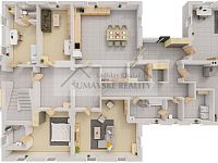 Rodinný dům na samotě s rybníkem a vlastním lesem za zády - Přízemí.jpg