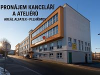 Pronájem kancelářských prostor – areál ALFATEX, Pelhřimov