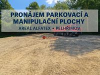Pronájem parkovacích a manipulačních ploch – areál ALFATEX, Pelhřimov