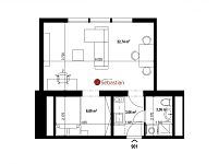 Pronájem bytu 1+1 v ulici A.Sochora v Teplicích (901) - Fotka 9