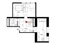 Pronájem bytu 2+1 v ulici A.Sochora v Teplicích (703) - Fotka 14