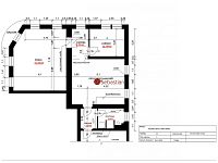 Pronájem rekonstruovaného bytu 3+kk, 106 m² – Wlachův dům, tř. Míru, Pardubice - Fotka 12