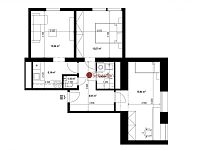 Pronájem bytu 3+1 v ulici A.Sochora v Teplicích (803) - Fotka 15