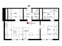 Pronájem bytu 2+kk v ulici A.Sochora v Teplicích (1804) - Fotka 12